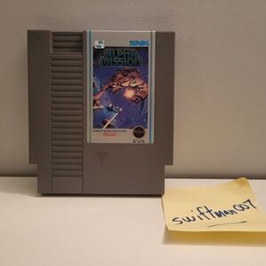 Alpha Mission - 5 screw Nintendo NES Original